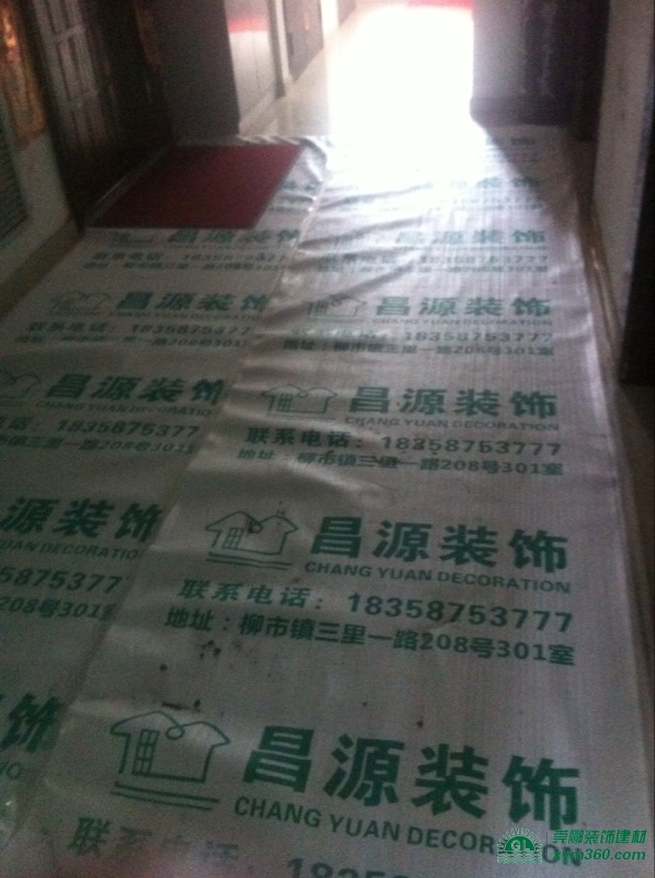 定制珍珠棉印刷保護(hù)膜，樂清昌源裝飾嘗試珍珠棉保護(hù)地板